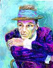 Leroy Neiman Frank Sinatra The Voice painting